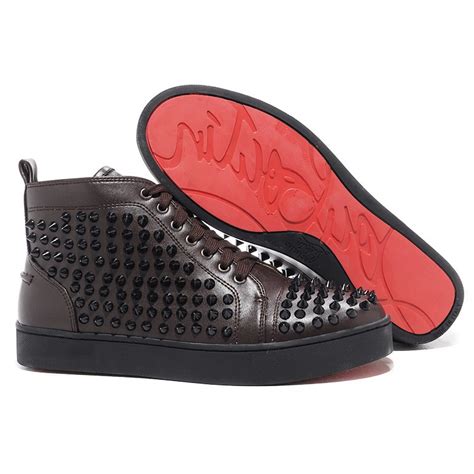 fake christian louboutin spike shoes|christian louboutin high top shoes.